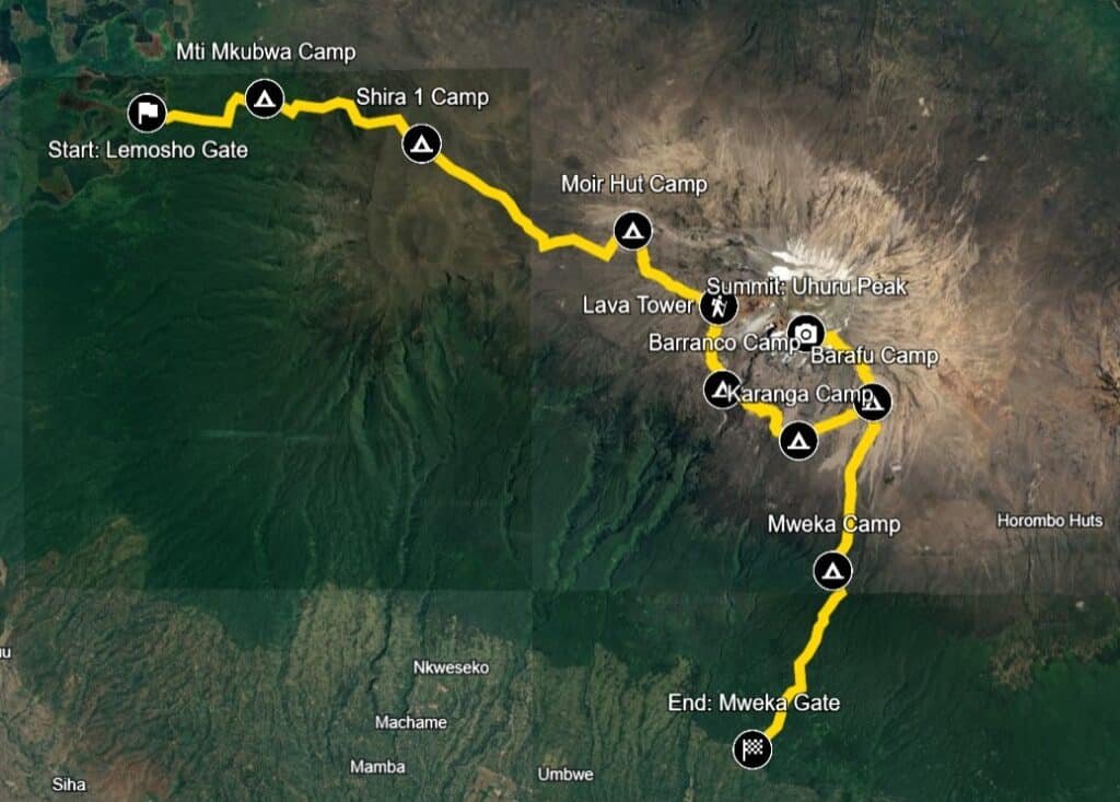 Lemosho Route