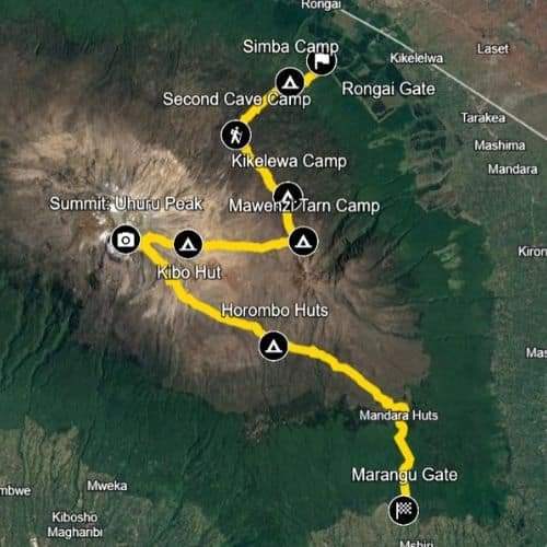 Rongai Route