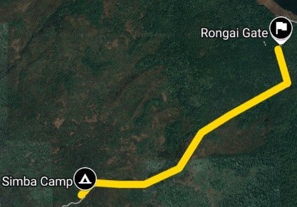 Rongai Route