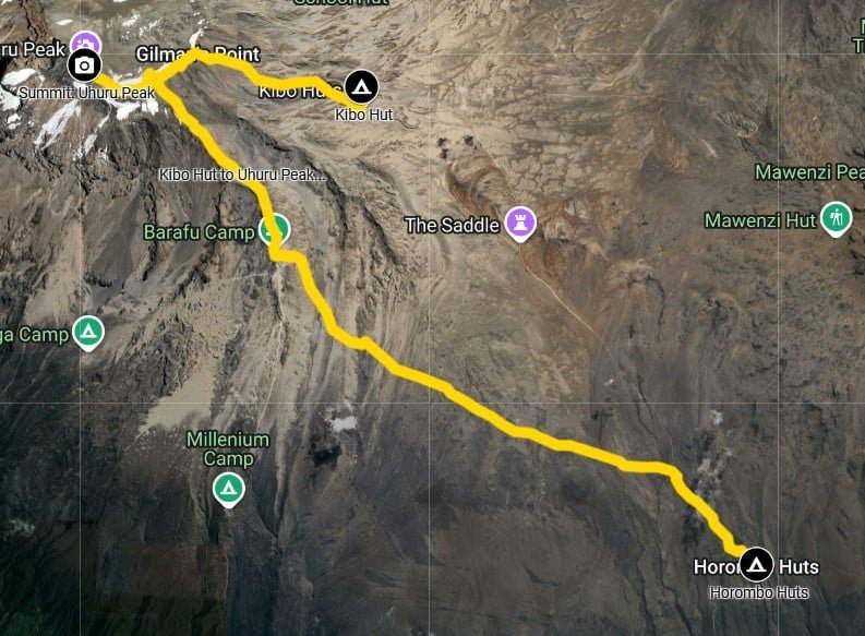 Rongai Route